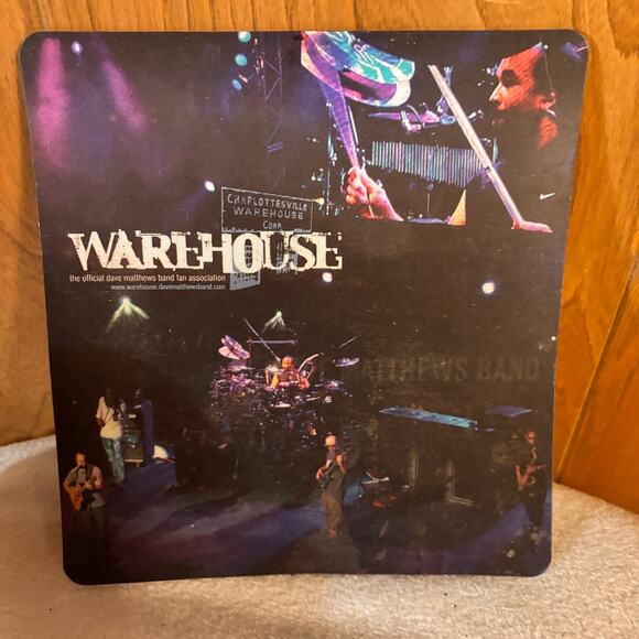 Dave Matthews Band DMB Warehouse Lenticular Mouse Pad Music - Picture 3 of 4